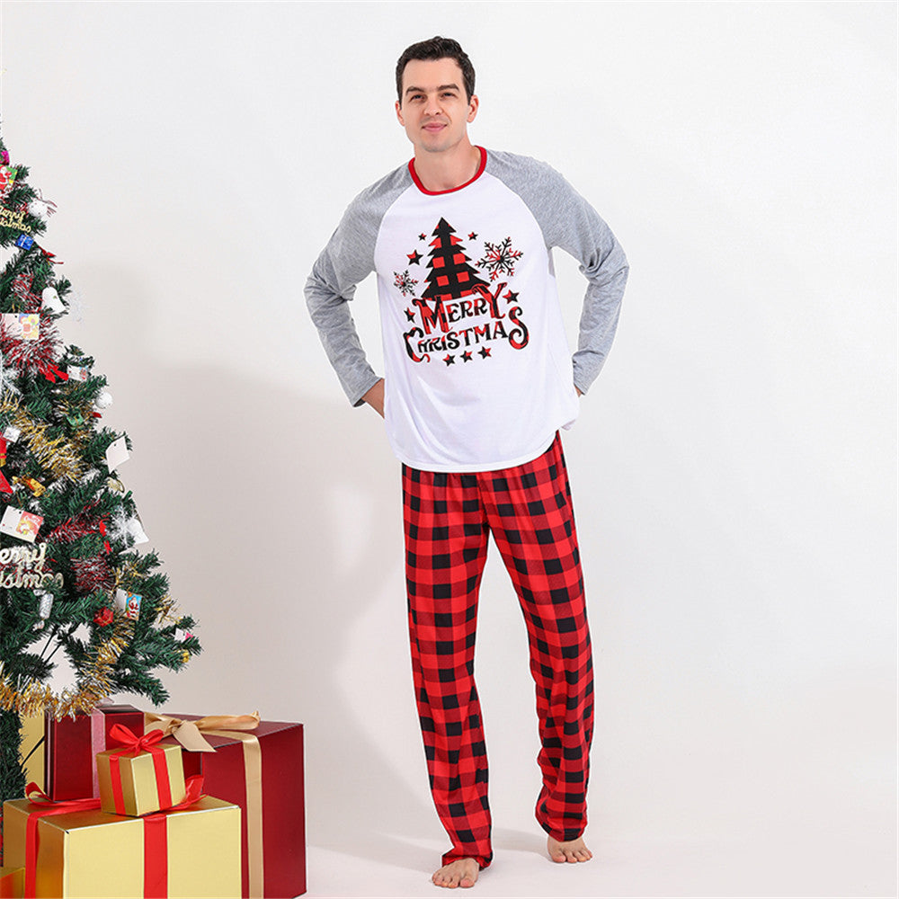 Fashion Family Christmas Print Pajama Set